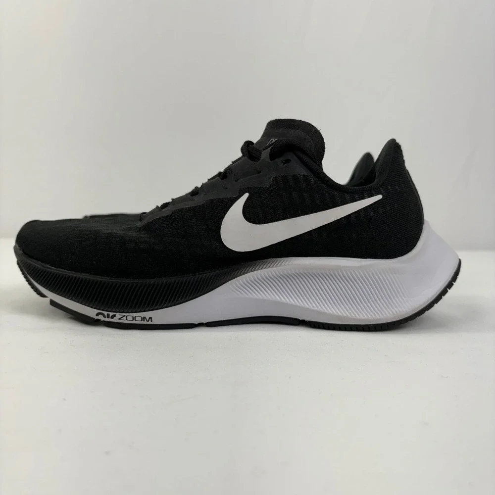 Nike Air Zoom Pegasus 37 Womens Running Shoes Black White BQ9647-002 Size 5